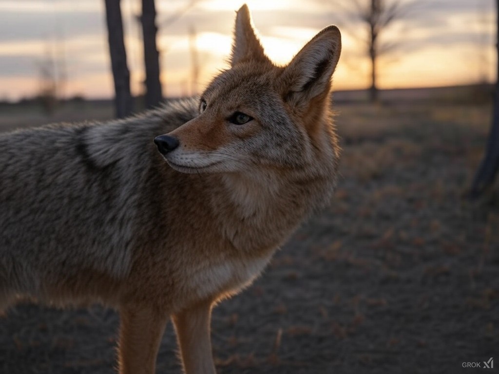 Coyote pulled out of shelves inside Humboldt Park Aldi store